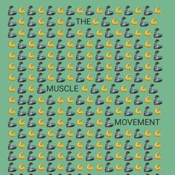 The muscle movement