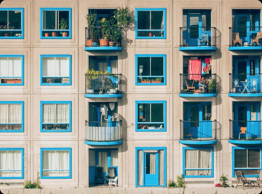 So many apartments