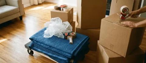 pile of boxes