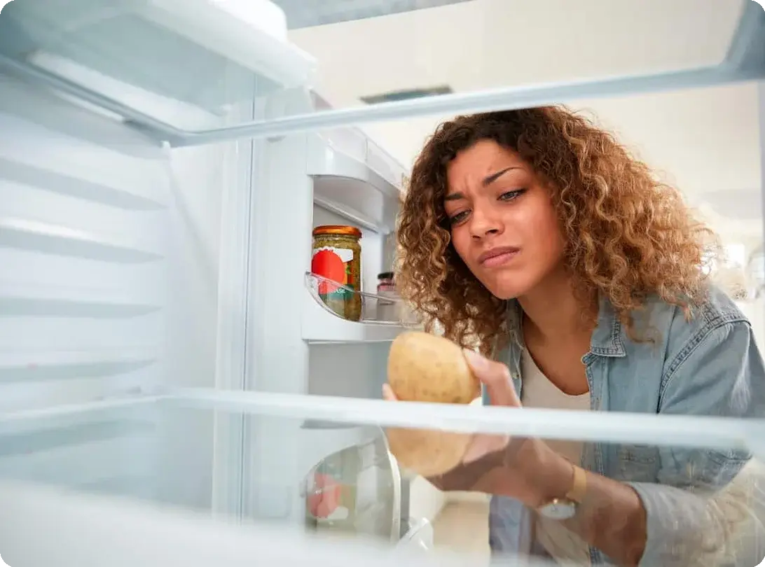 packing fridge pantry freezer