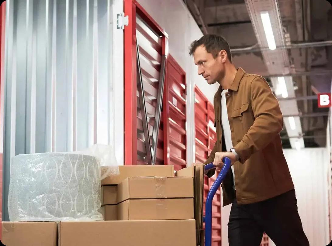 Self-storage facility representing 2026 storage trends