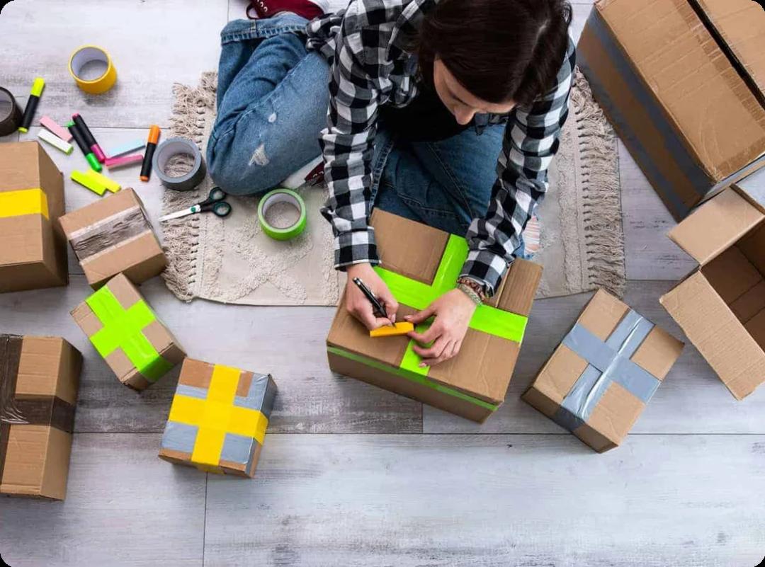 How to Color-Code Moving Boxes (and Why It Works)