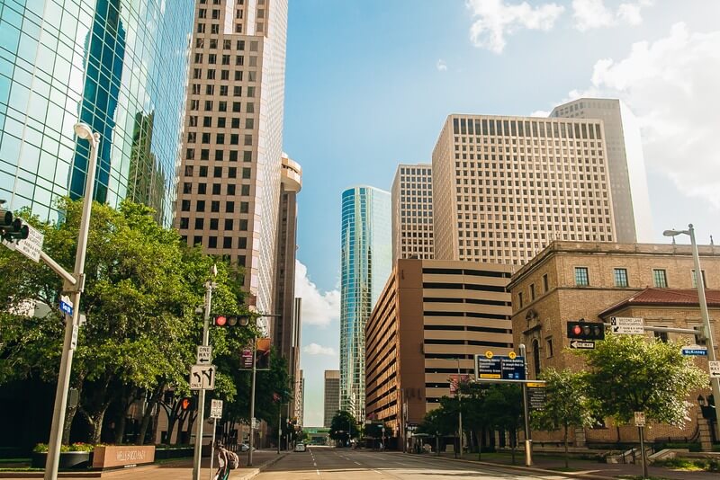 City view of Houston, TX