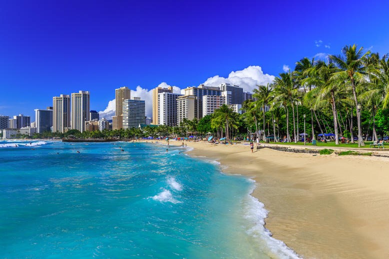 Honolulu, Hawaii Beach