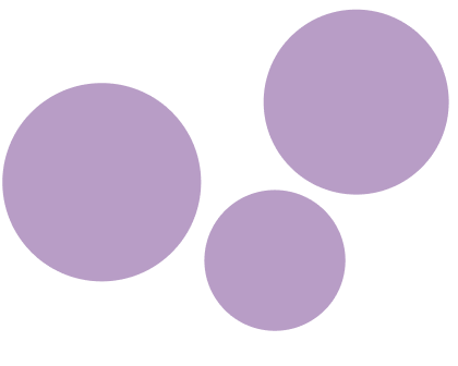 Lilac colored circles
